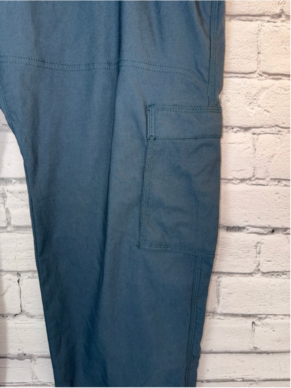 Men's prAna Cargo Pants size 42x32 Zion Slim Straight Hiking Pants Adjustable - Picture 6 of 16
